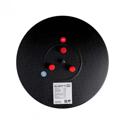 Бойлер косвенного нагрева Federica Bugatti INOX 800 Н горизонтальный черный 110л. с анодом